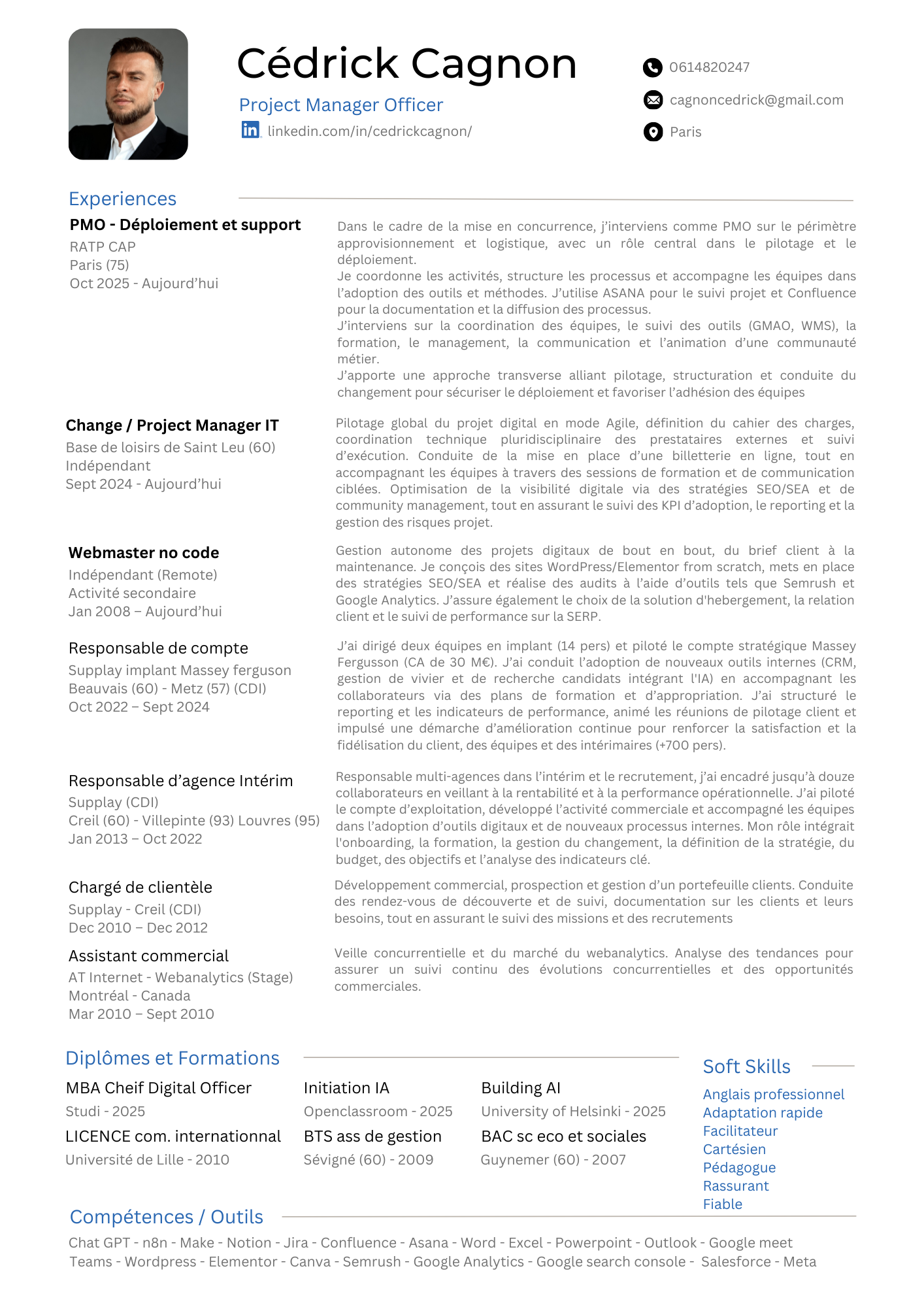 CV PMO